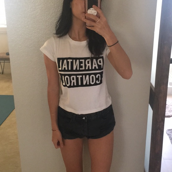 Brandy Melville Tops - NWOT Brandy Melville Parental Control shirt